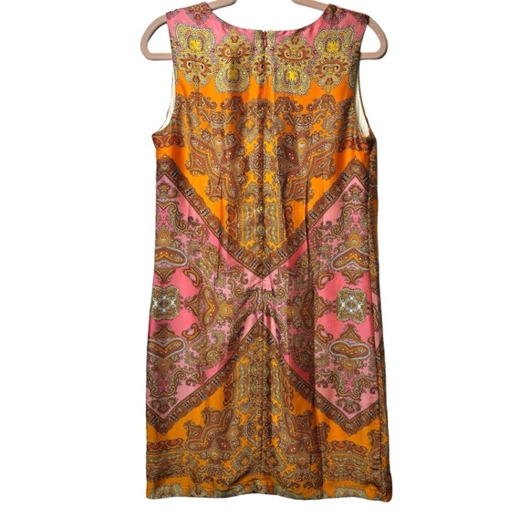 Isabella Bird Paisley Sleeveless Midi Dress Size Small‎ - Picture 2 of 6